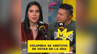 Gobierno colombiano se abstuvo de votar en la OEA sobre las elecciones en Venezuela