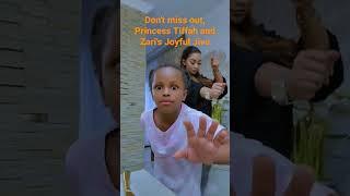 Princess Tiffah dangote and Zaris Joyful Jive