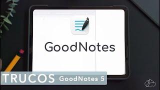 TRUCOS y funciones increíbles para GOODNOTES 5  Jonis Cloud