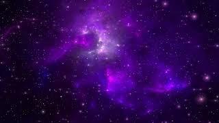 Purple Classic Galaxy 6000 Minutes Space Wallpaper Longest FREE Motion Background HD 4K 60fps