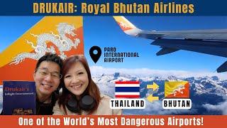 DRUKAIR ROYAL BHUTAN AIRLINES - Bangkok to Paro International Airport - FLIGHT REVIEW A319 Airbus