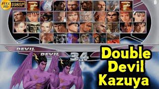 Tekken Tag Tournament  Dual Devil Kazuya Gameplay in 4K Quality