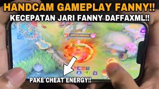 HANDCAM GAMEPLAY SOLO RANK KECEPATAN JARI FANNY DAFFAXML - Mobile Legends