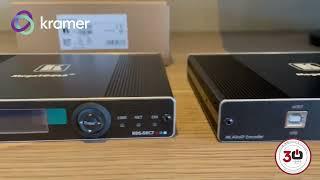 Set-up & testing of Kramer AVoIP KDS-DEC7 Decoder and KDS-EN7 Encoder