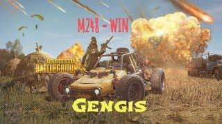 M249 = WIN - PLAYERUNKNOWNS BATTLEGROUNDS GAMEPLAY ESPAÑOL - Gengis