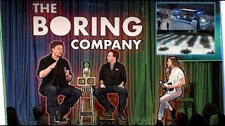 Elon Musk & The Boring Company Informational Talk  Lots Of Details  May 2018