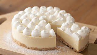 No-Bake White Chocolate Cheesecake＊Eggless & Without Oven｜HidaMari Cooking