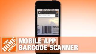 Barcode Scanner  The Home Depot Mobile App