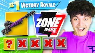 Winning with FIRST WEAPON CHALLENGE in Zone Wars