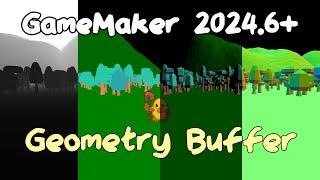 The Geometry Pass Deferred Rendering in GameMaker 2024.6+
