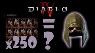 Testing the Uber Unique Drop Chance of 250 Goblin Treasure Bags - Diablo 4 Season 4