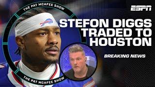 Pat McAfee reacts to Stefon Diggs traded to Texans  HOUSTON IS A WAGON  The Pat McAfee Show