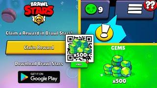 FREE x500 GEMS  BRAWL STARS QR CODE   BRAWL STARS QR CODES 2024  BRAWL STARS NEW UPDATE