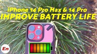 iPhone 14 Pro Max & iPhone 14 Pro Battery Saving Tips & Tricks Fix Battery Drain & Improve Battery