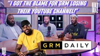 Scorcher Talks getting blamed for GRM daily losing their YouTube channel & rappers being mad at him