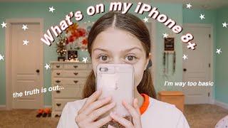 Whats on my iPhone 8+ 2019