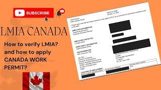 How to verify LMIA Canada  Canada Immigration 2023