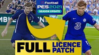 PES 2021 Season Update How to Install Real Team Names Kits Logos Leagues & More PS4