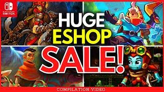 HUGE Nintendo Switch eShop SALE Compilation BEST Deals UNDER $5 LIVE NOW Summer 2023 Sale