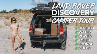 EPIC LAND ROVER DISCOVERY 3 CAMPER TOUR New Zealand self-contained 4x4 4WD. #discoverycamper