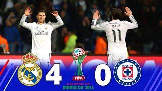 Real Madrid 4 × 0 Cruz Azul ◽RonaldoBale and Benzema Showing Their Class in 2014 Club World Cup