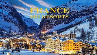 Top 10 Best Luxury Ski Resort Hotels in France-French Alps. 5 Star Winter Chalets-Courchevel Megève