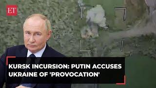 Kursk incursion Ukraine surprises Russia pierces Russian border Putin calls it major provocation