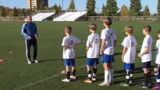 Soccer Training - Warm Up Drills 1