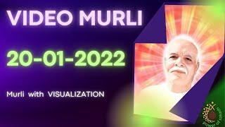 20 January 2022  Video Colorful Murli  Power of Sakash  Daily Murli  Aaj ki Murli