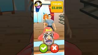 Help them go mask  to girl level 11 mask game 3D #shorts #foryou