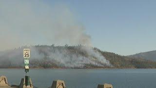 Thompson Fire grows to 3000 acres overnight