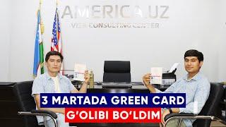 UCH MARTADA GREEN CARD OYNAB YUTDIM