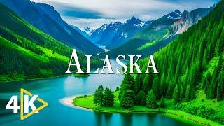 FLYING OVER ALASKA 4K UHD - Soothing Music Along With Beautiful Nature Videos - 4K Video Ultra HD