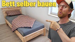 Bett selber bauen - Modern und simpel