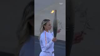 Paris 2024 has received the Olympic flame 