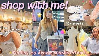 SHOP WITH ME ️ shopping for my dream summer wardrobe 10+stores brandy princess polly