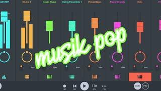 Cara membuat instrument pop ala ala bend indie Di fl studio mobile