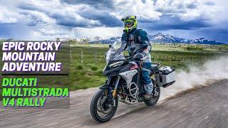 Incredible Roads & Inspiring Scenery in Colorado  Ducati Multistrada V4 Rally Full Test