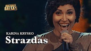 Karina Krysko - Strazdas Lyric Video. Auksinis Balsas