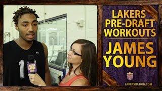 Lakers Pre-Draft Workout James Young