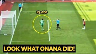 Andre Onana brilliant MIND GAMES before PENALTY SAVE against Southampton  Man Utd News