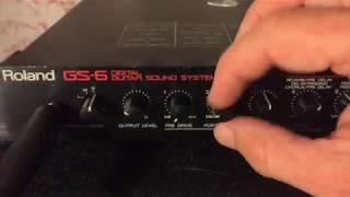 Roland GS-6 Guitar Preamp Review