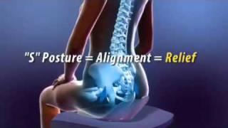 Prevent back pain even after hours of sitting with BackJoy Core Plus