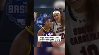 LSU vs. South Carolina gets tense EARLY  #shorts