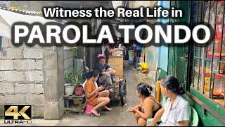 INFAMOUS Slow Stroll at PAROLA COMPOUND Tondo Manila Philippines 4K