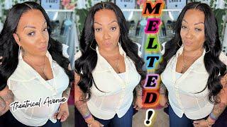 ULTIMATE MELT From START TO FINISH  Frontal Wig Install For BEGINNERS  #TheatricalAvenue