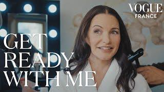 Kristin Davis - aka Charlotte York from Sex & the City - gets ready for the Jacquemus show  Vogue