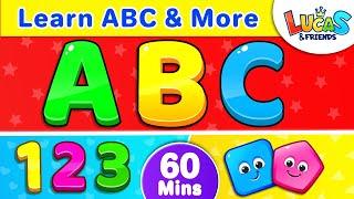 ABC Alphabet Song Learn ABC Letters Number Counting Colors For Kids and Toddlers