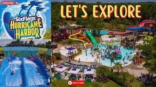 Lets explore Six Flags Hurricane Harbor Splashtown Spring TX  Houstons largest Waterpark