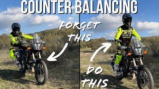 Adventure Motorcycle Counter Balancing  BIG Mistake ADV Riders Make